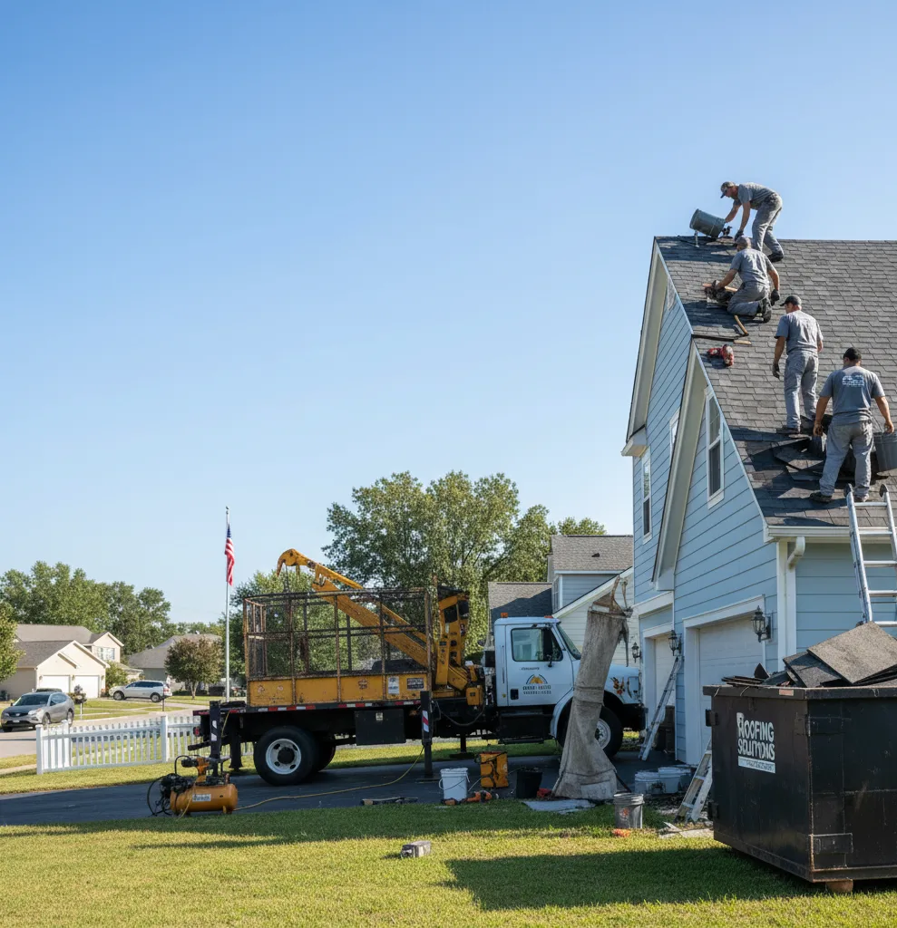 Roof Repair in Caraway